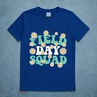 Teacher Field Day Squad Gift T-Shirt thumb 5
