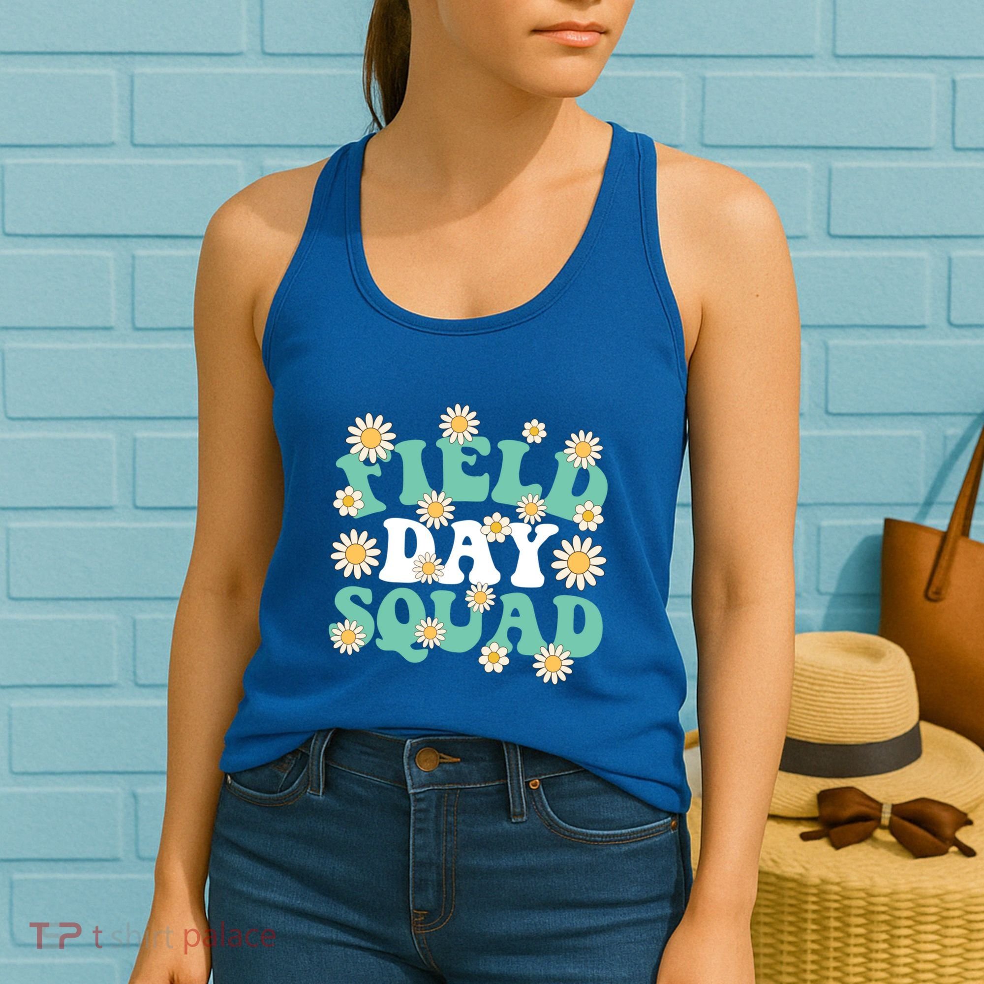 Teacher Field Day Squad Gift Women's Tank Top