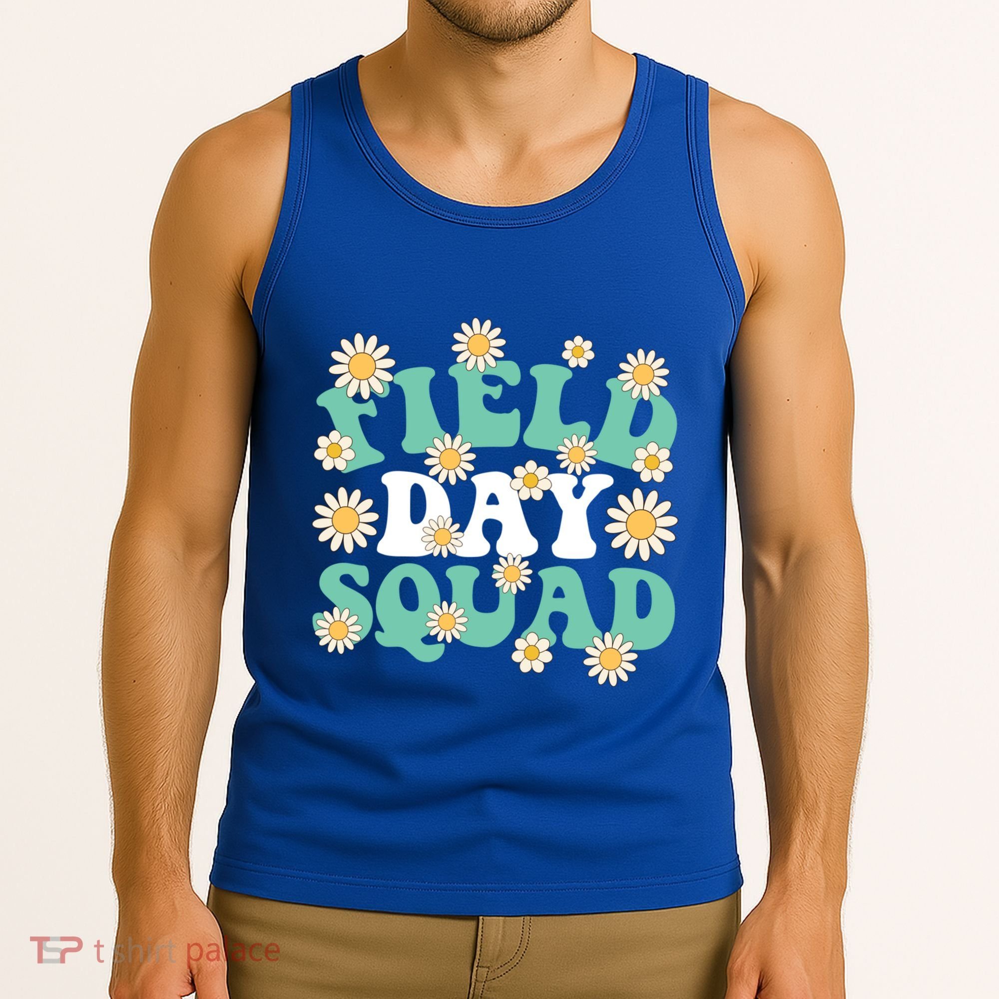 Teacher Field Day Squad Gift Tank Top