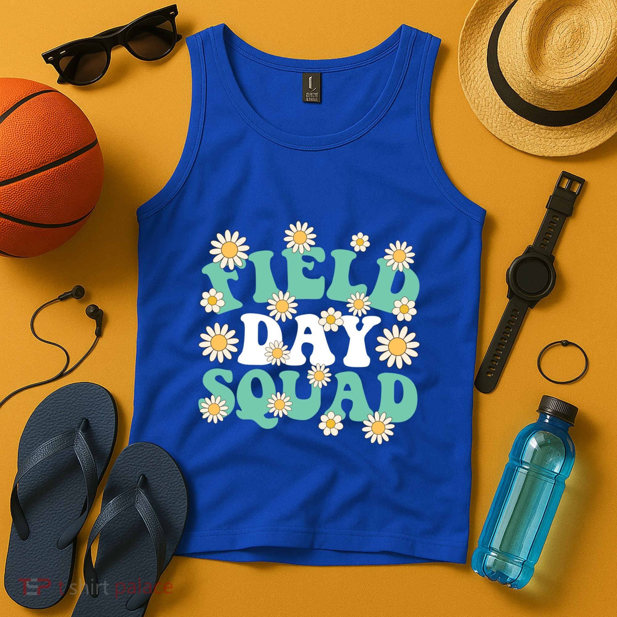 Teacher Field Day Squad Gift Tank Top