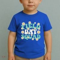 Teacher Field Day Squad Gift Toddler T-Shirt thumb 2