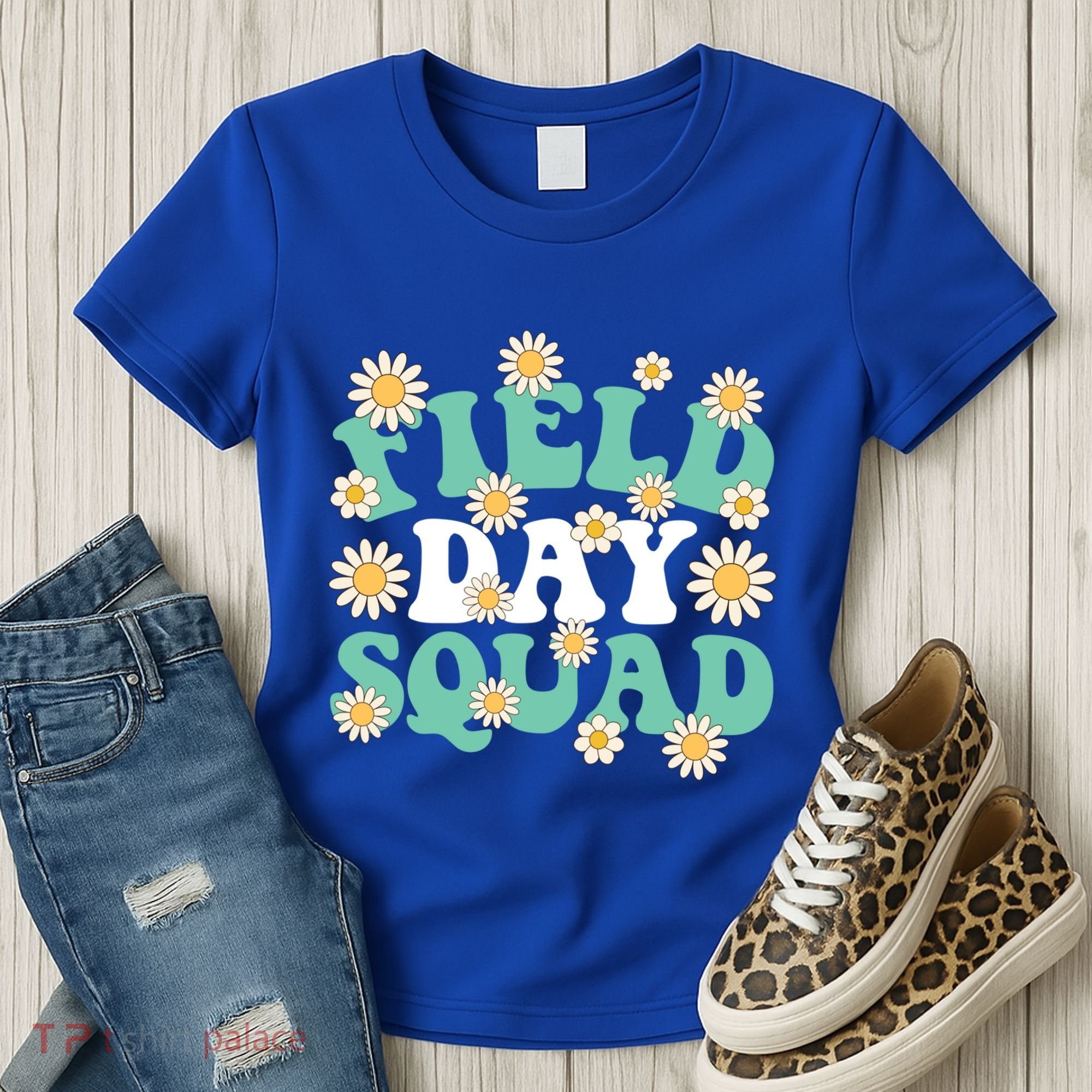 Teacher Field Day Squad Gift Women's T-Shirt