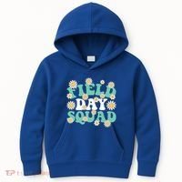 Teacher Field Day Squad Gift Kids Hoodie thumb 0