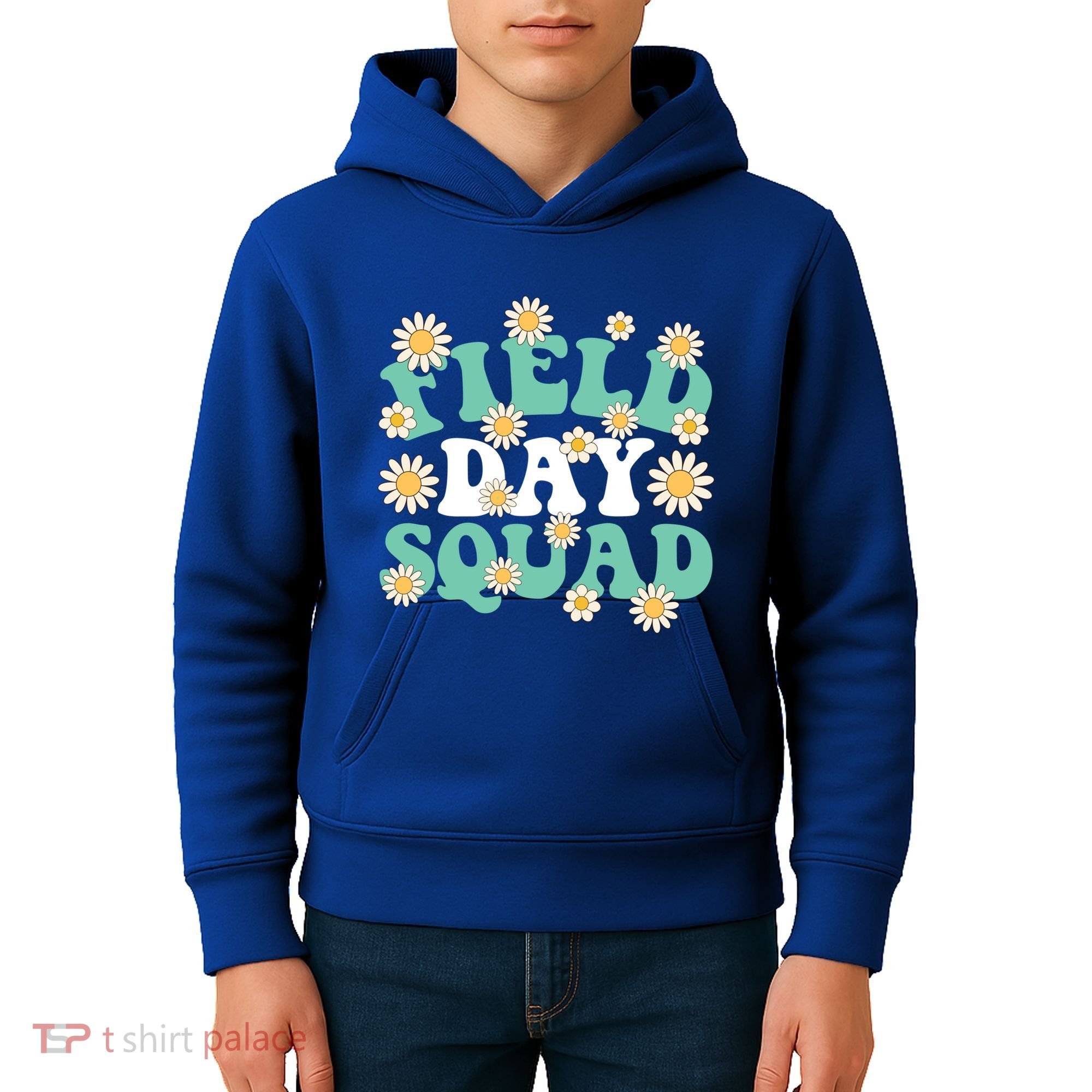 Teacher Field Day Squad Gift Kids Hoodie