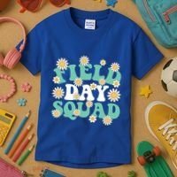 Teacher Field Day Squad Gift Kids T-Shirt thumb 3