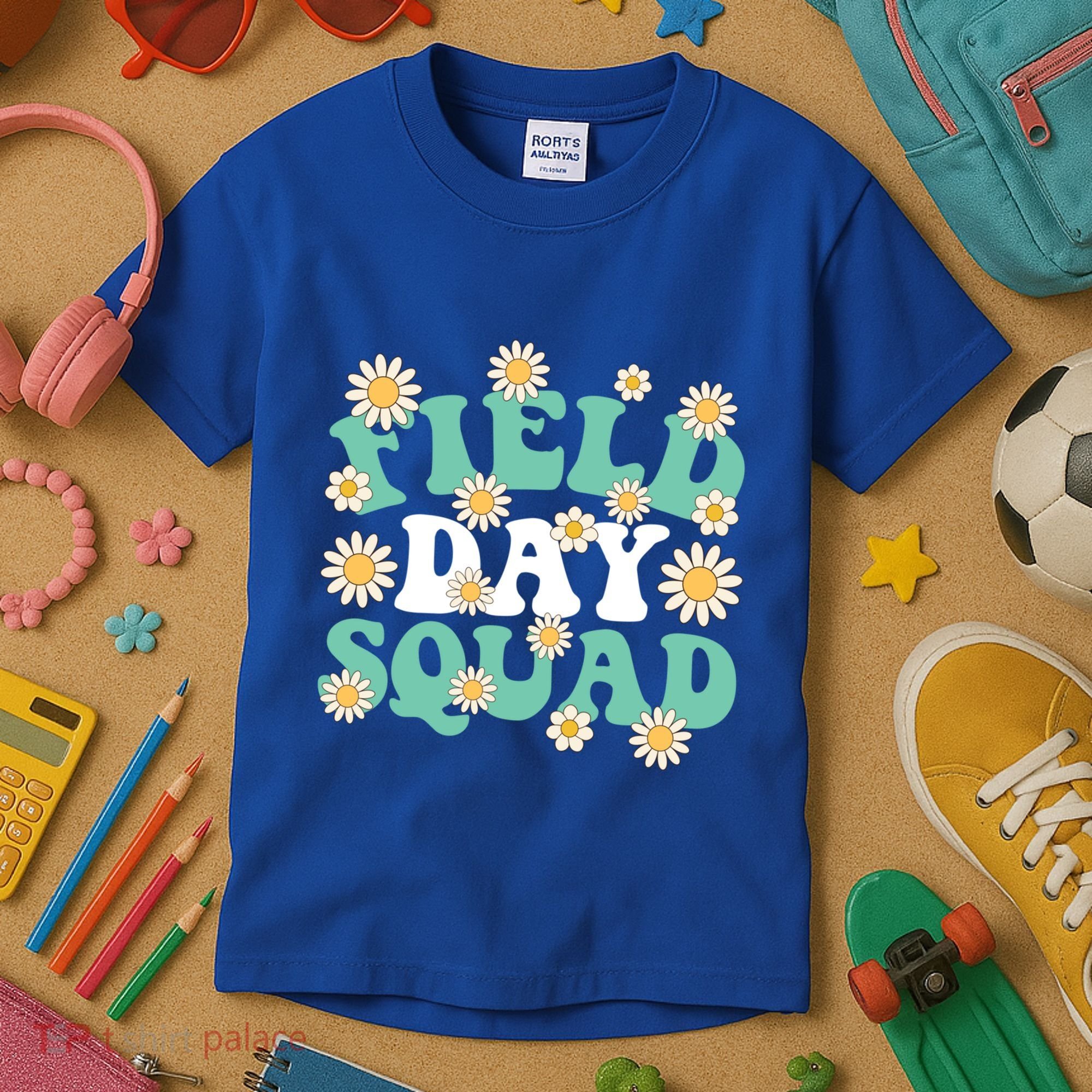 Teacher Field Day Squad Gift Kids T-Shirt