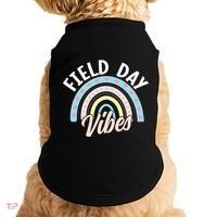 Teacher Field Day Vibes Gift Doggie Tank thumb 0
