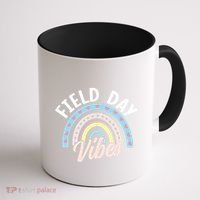 Teacher Field Day Vibes Gift Coffee Mug thumb 1