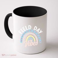 Teacher Field Day Vibes Gift Coffee Mug thumb 0