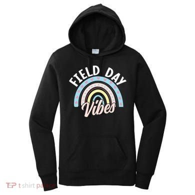 Teacher Field Day Vibes Gift Women's Hoodie