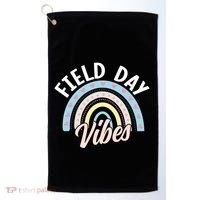 Teacher Field Day Vibes Gift Golf Towel thumb 0