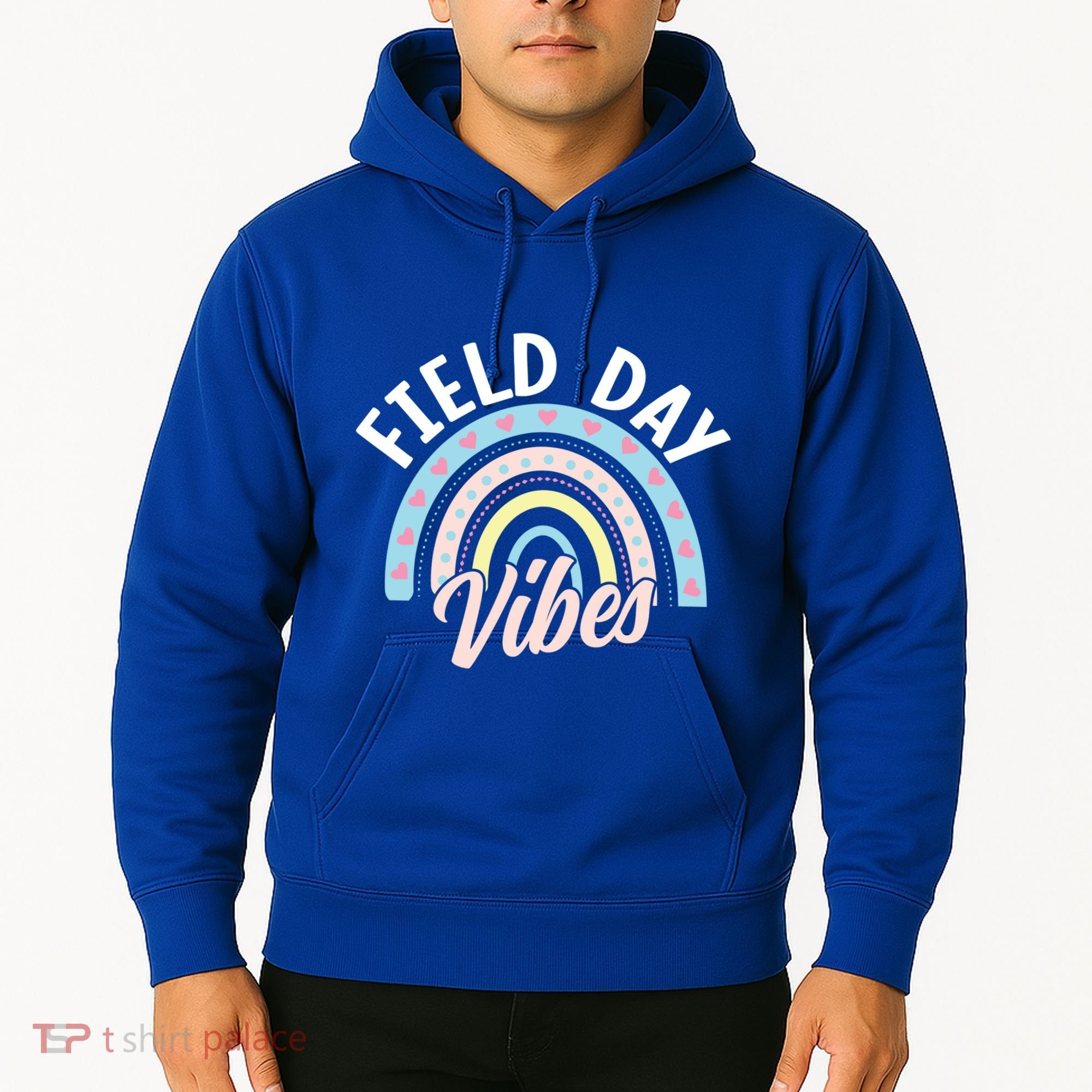 Teacher Field Day Vibes Gift Hoodie