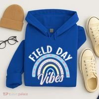 Teacher Field Day Vibes Gift Hoodie thumb 4