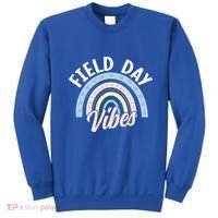Teacher Field Day Vibes Gift Sweatshirt thumb 0