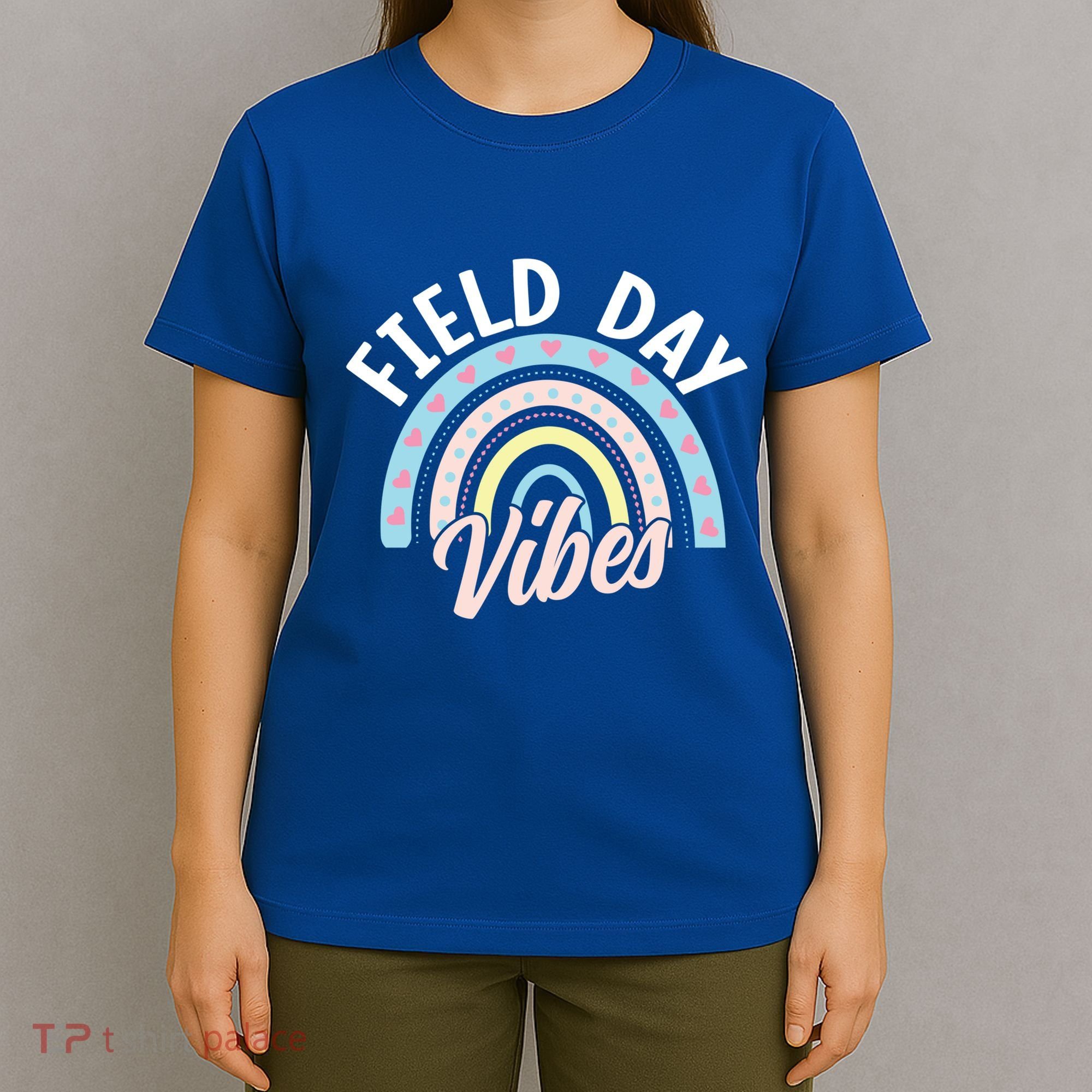 Teacher Field Day Vibes Gift T-Shirt
