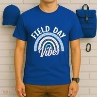 Teacher Field Day Vibes Gift T-Shirt thumb 6