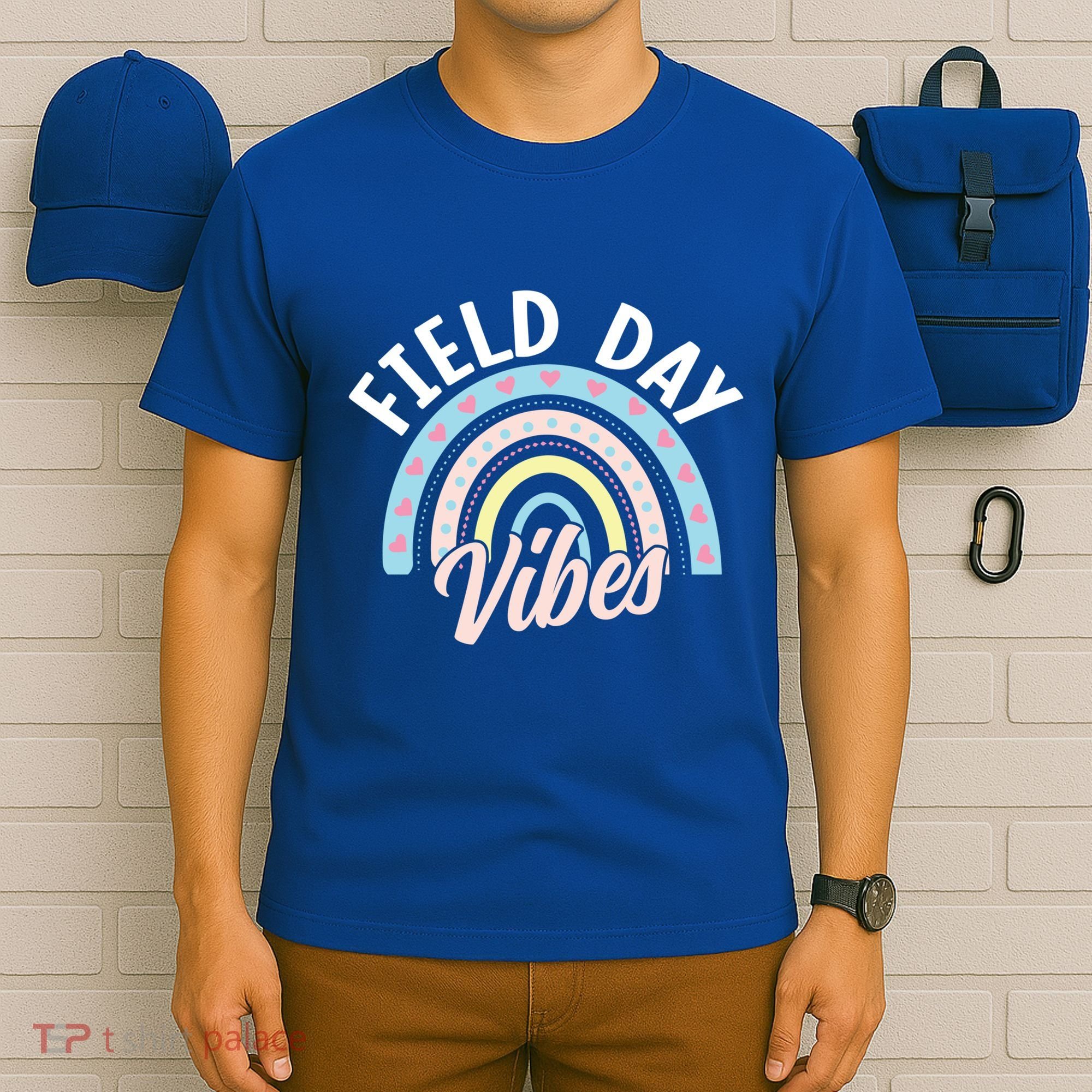 Teacher Field Day Vibes Gift T-Shirt