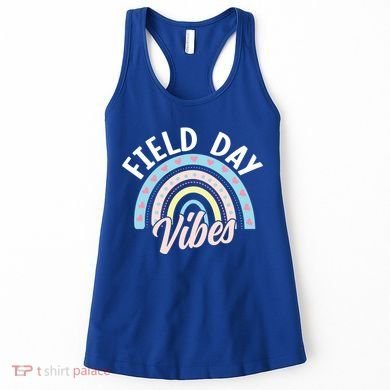 Teacher Field Day Vibes Gift Women's Tank Top