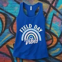 Teacher Field Day Vibes Gift Women's Tank Top thumb 3