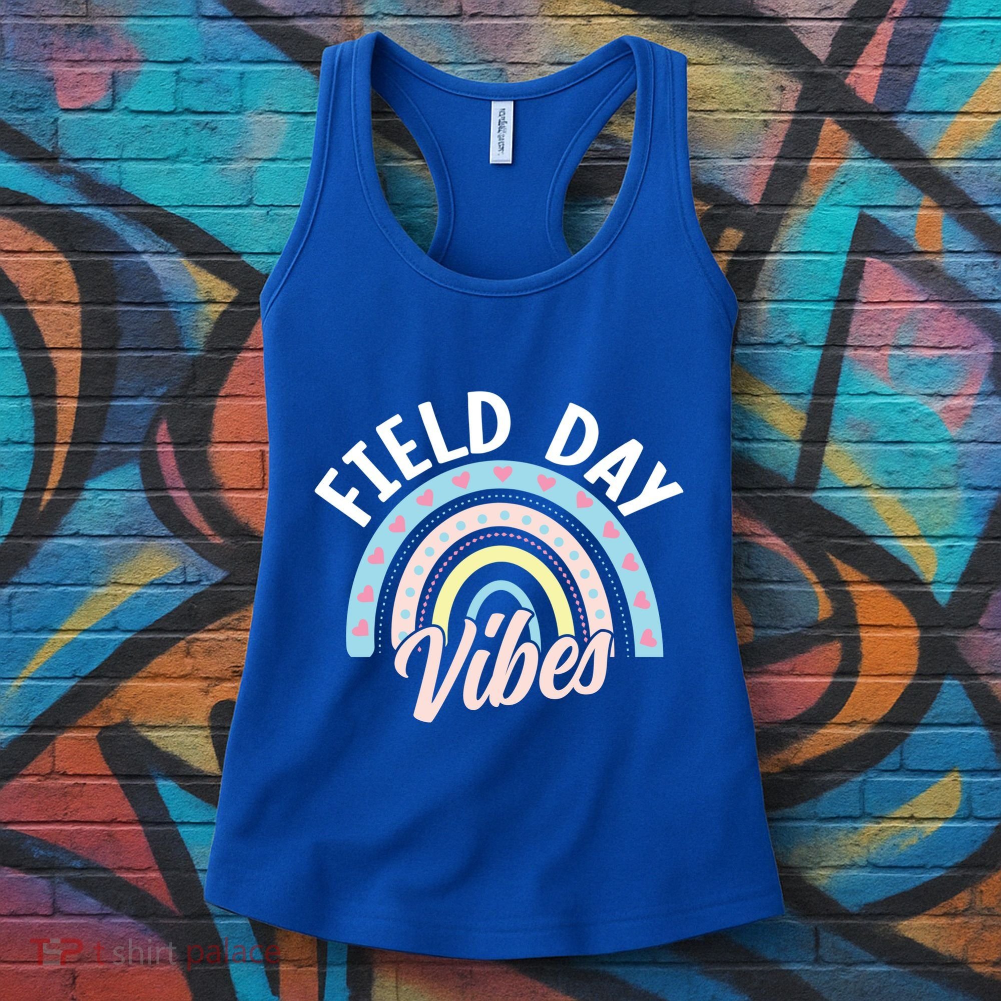Teacher Field Day Vibes Gift Women's Tank Top