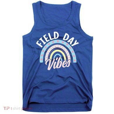 Teacher Field Day Vibes Gift Tank Top
