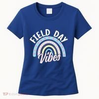 Teacher Field Day Vibes Gift Women's T-Shirt thumb 0