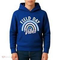Teacher Field Day Vibes Gift Kids Hoodie thumb 4