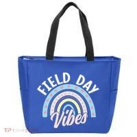 Teacher Field Day Vibes Gift Tote Bag thumb 0