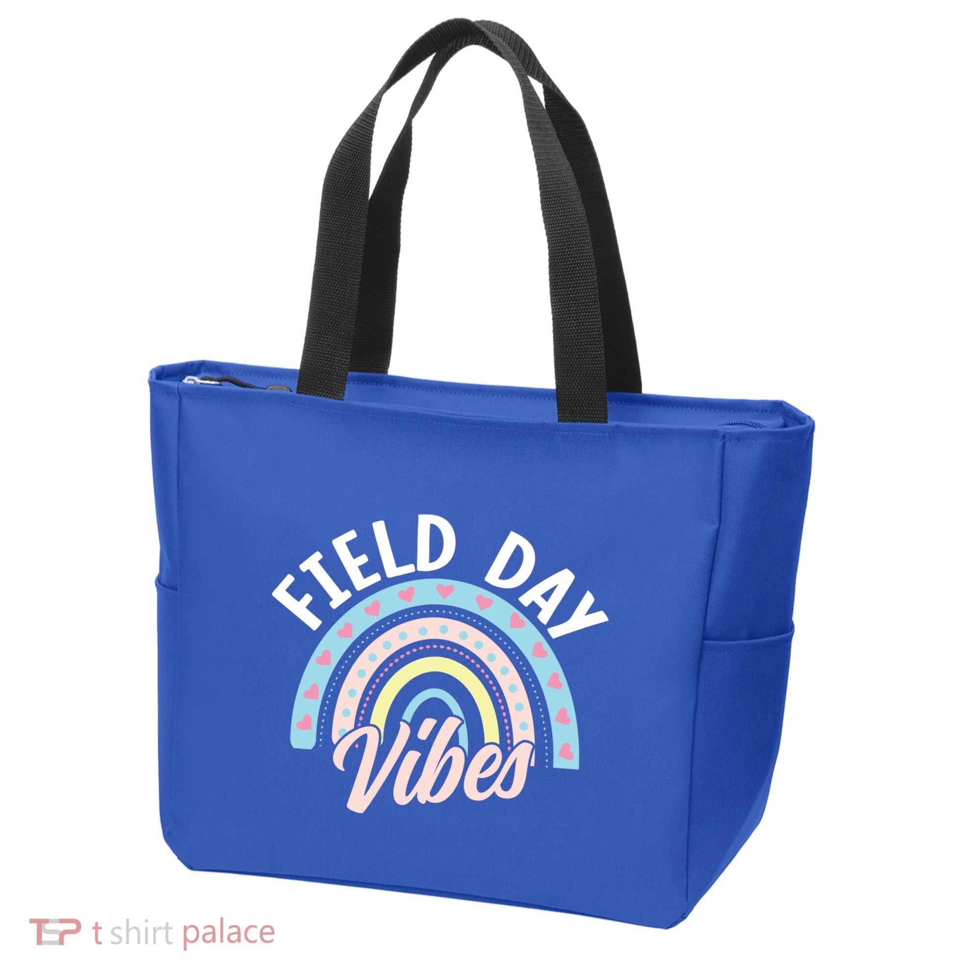 Teacher Field Day Vibes Gift Tote Bag