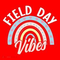 Teacher Field Day Vibes Gift Santa Hat thumb 1