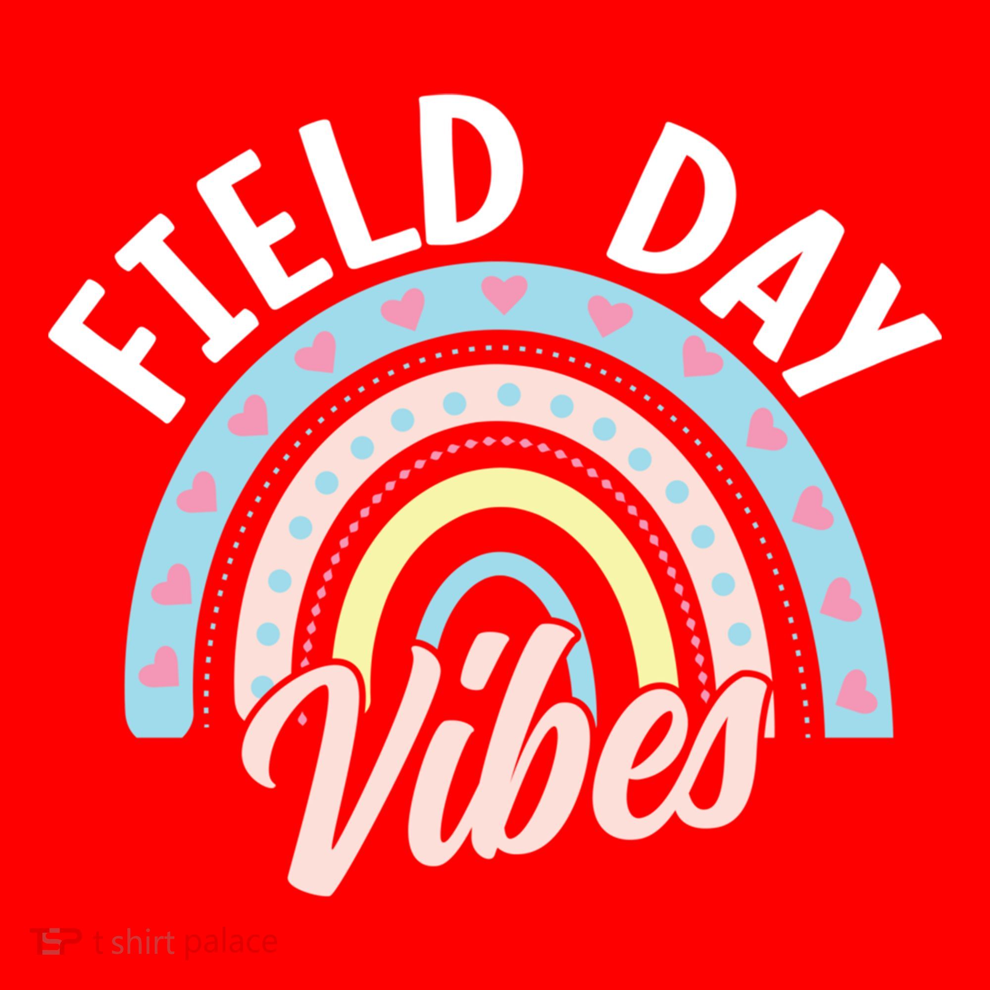 Teacher Field Day Vibes Gift Santa Hat