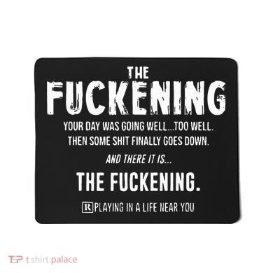 The Fuckening Definition Mousepad