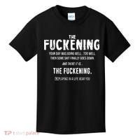 The Fuckening Definition Kids T-Shirt thumb 0