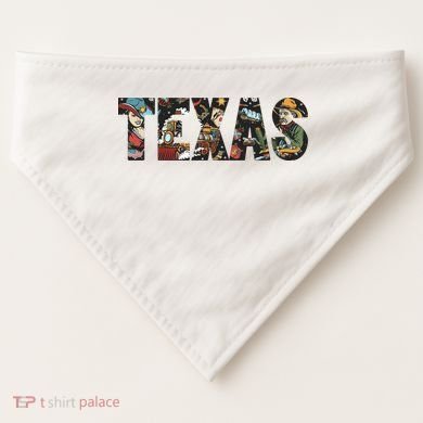 Texas Floral Design USA-Made Doggie Bandana