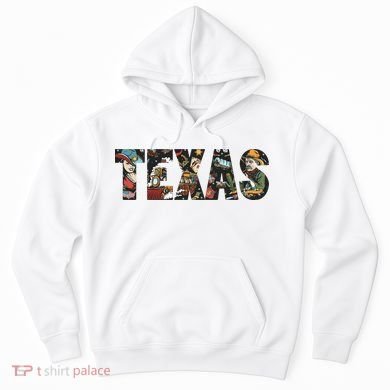 Texas Floral Design Hoodie