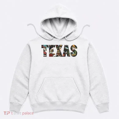 Texas Floral Design Hoodie