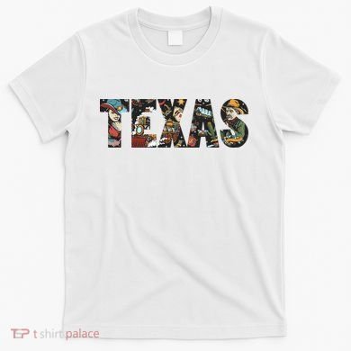 Texas Floral Design T-Shirt