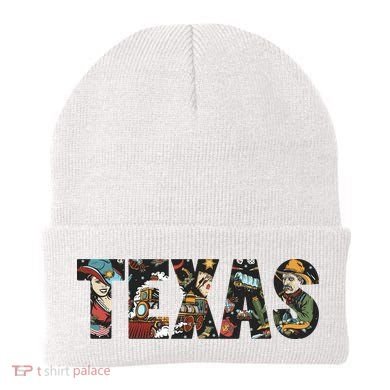 Texas Floral Design Beanie