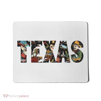 Texas Floral Design Mousepad