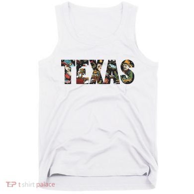 Texas Floral Design Tank Top