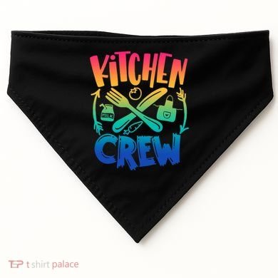 Team Field Day 2022 Back To School Kitchen Crew USA-Made Doggie Bandana