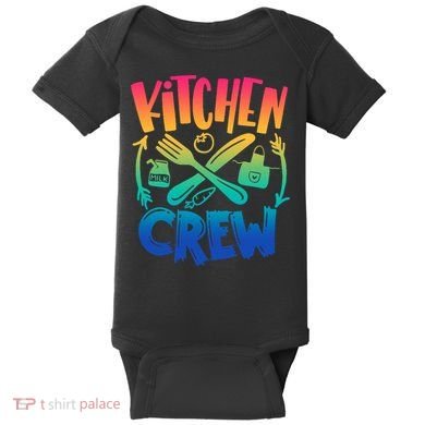 Team Field Day 2022 Back To School Kitchen Crew Baby Bodysuit