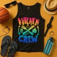 Team Field Day 2022 Back To School Kitchen Crew Tank Top thumb 4