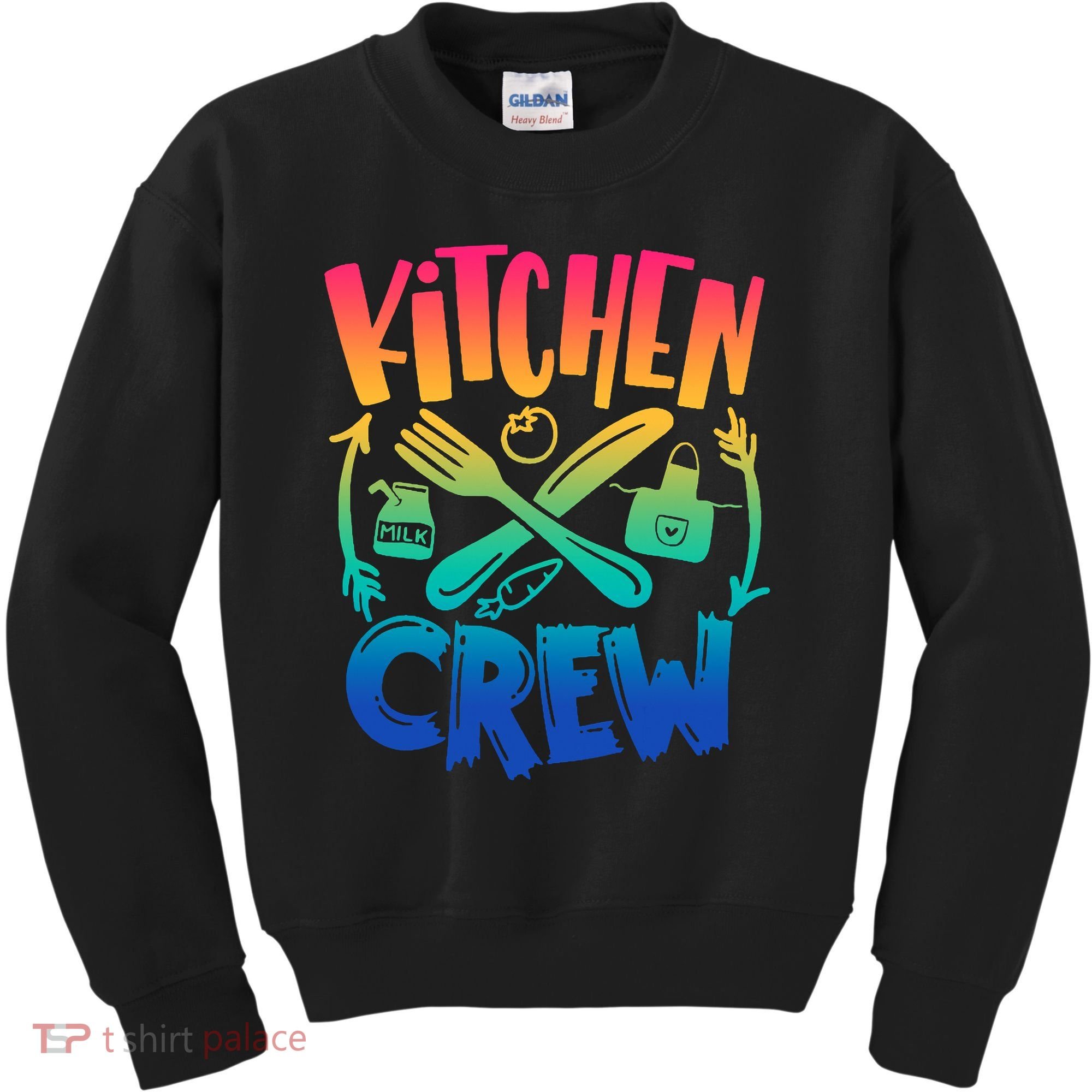 Team Field Day 2022 Back To School Kitchen Crew Kids Sweatshirt