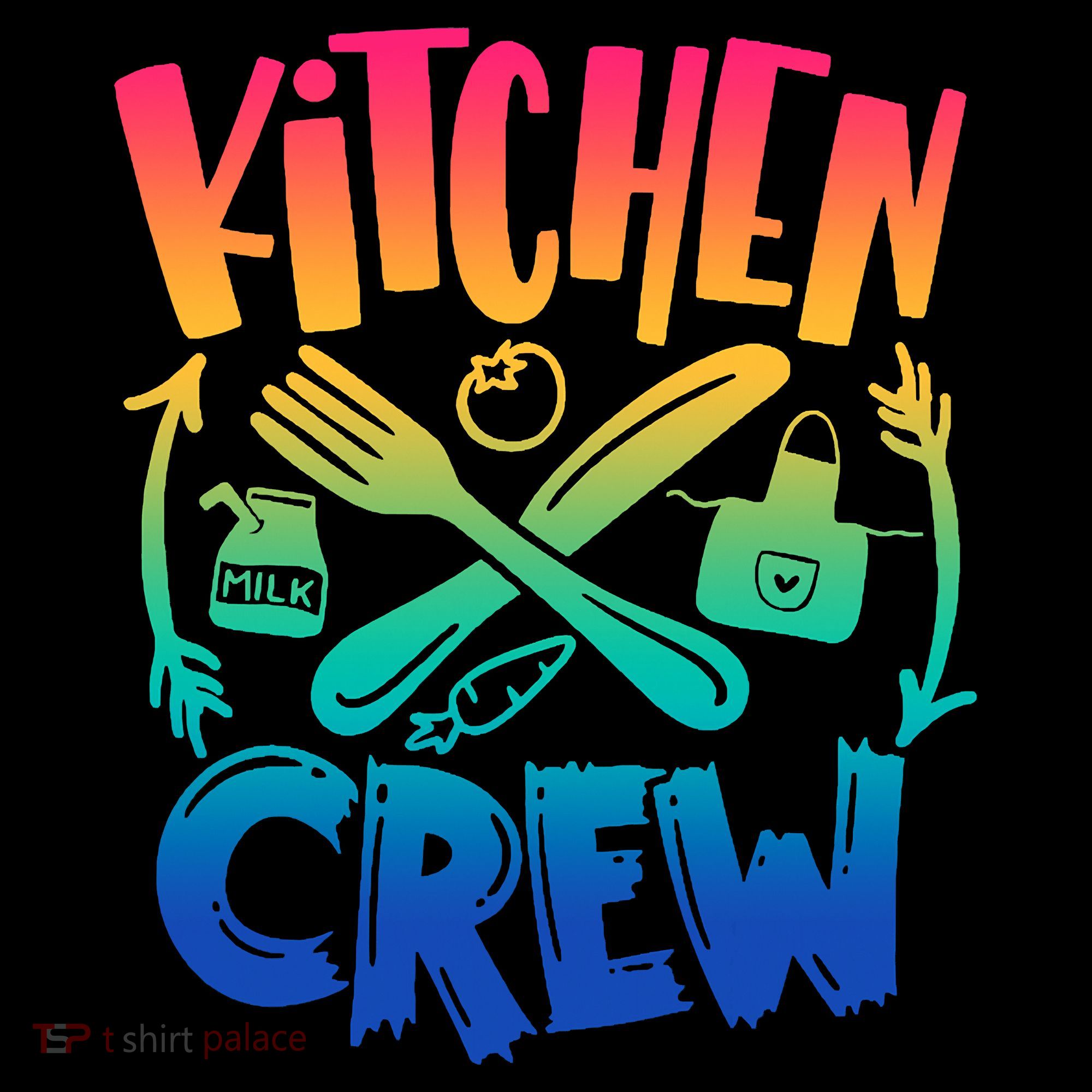 Team Field Day 2022 Back To School Kitchen Crew Kids Sweatshirt