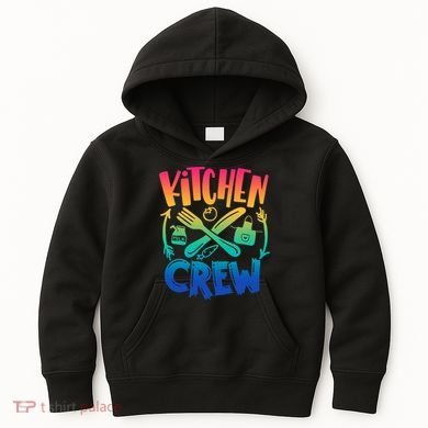 Team Field Day 2022 Back To School Kitchen Crew Kids Hoodie