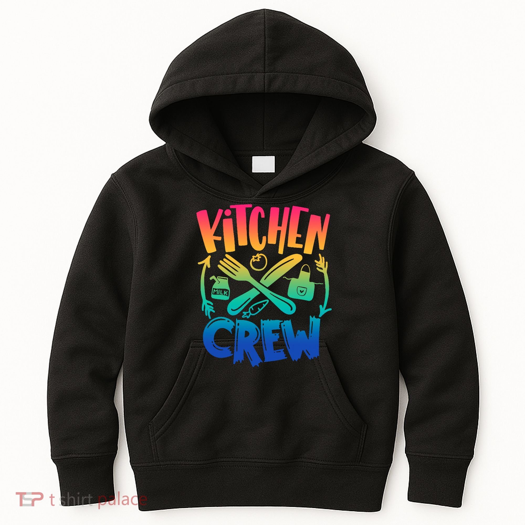 Team Field Day 2022 Back To School Kitchen Crew Kids Hoodie