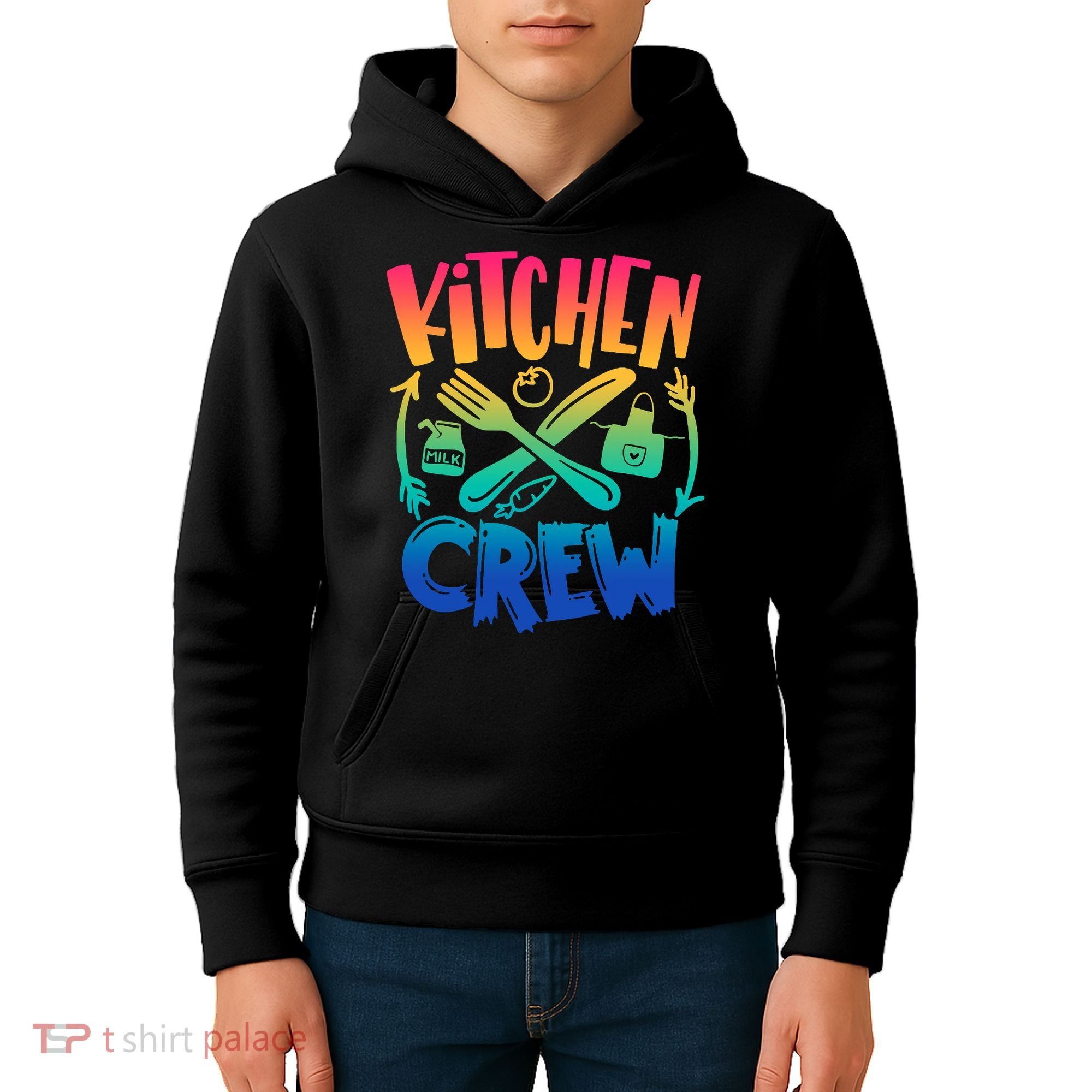 Team Field Day 2022 Back To School Kitchen Crew Kids Hoodie