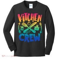 Team Field Day 2022 Back To School Kitchen Crew Kids Long Sleeve Shirt thumb 0
