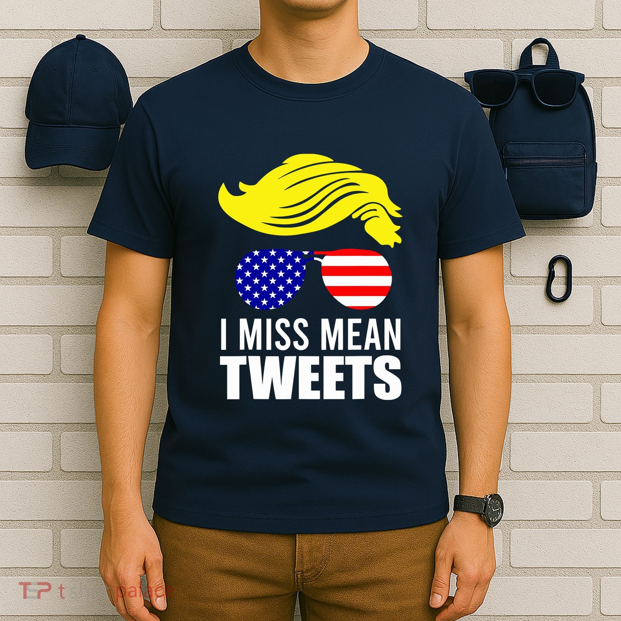 Trump Fathers Day Gas Prices I Miss Mean Tweets July 4th Gift T-Shirt